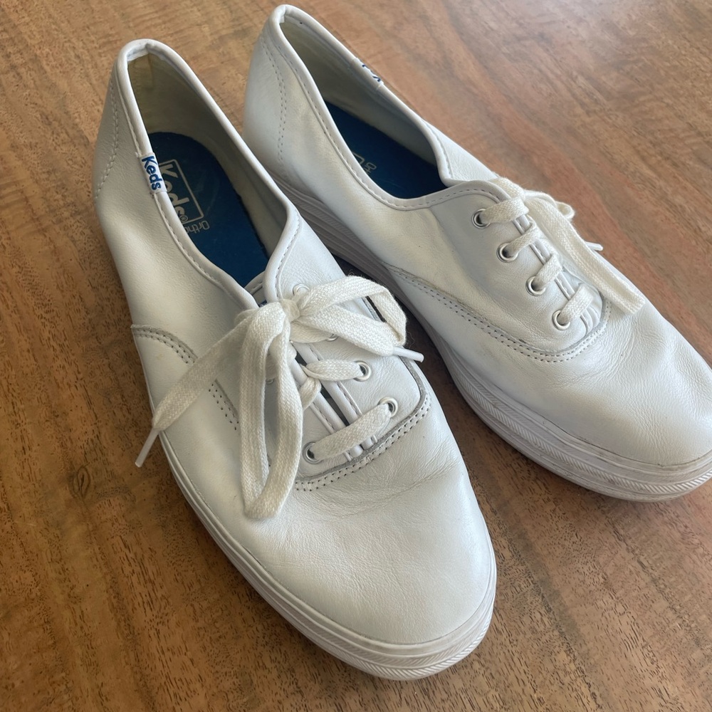 Leather keds 8.5